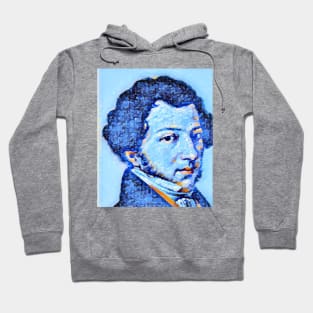 Gioachino Rossini Portrait | Gioachino Rossini Artwork | Gioachino Rossini Painting 14 Hoodie